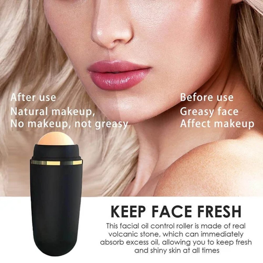  Oil-Absorbing Volcanic Face Roller